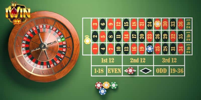 Tổng hợp các cửa cược trong roulette